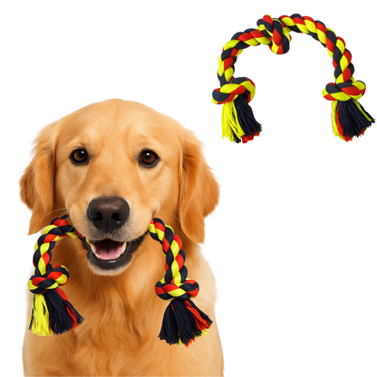 Triple Knot Rope Toy for Dogs