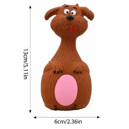 Natural Latex Rubber Squeaky Chew Toy