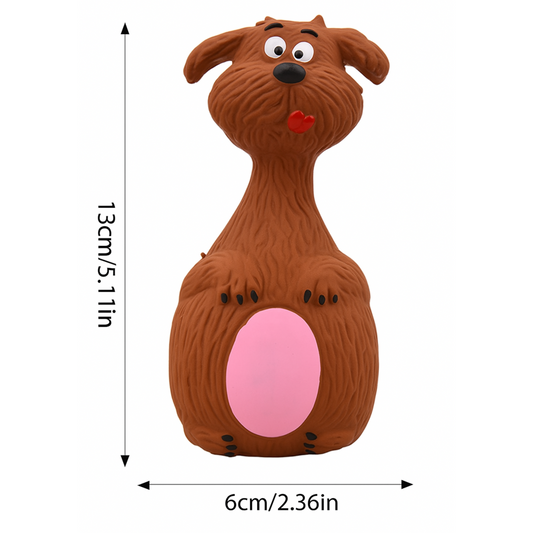 Natural Latex Rubber Squeaky Chew Toy
