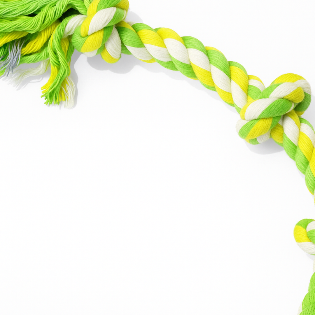 Four Knot Rope Toy for Dogs
