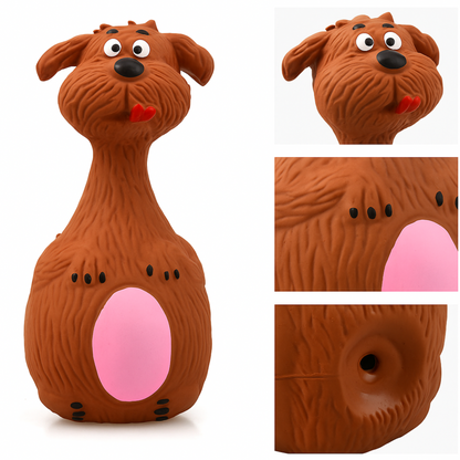 Natural Latex Rubber Squeaky Chew Toy